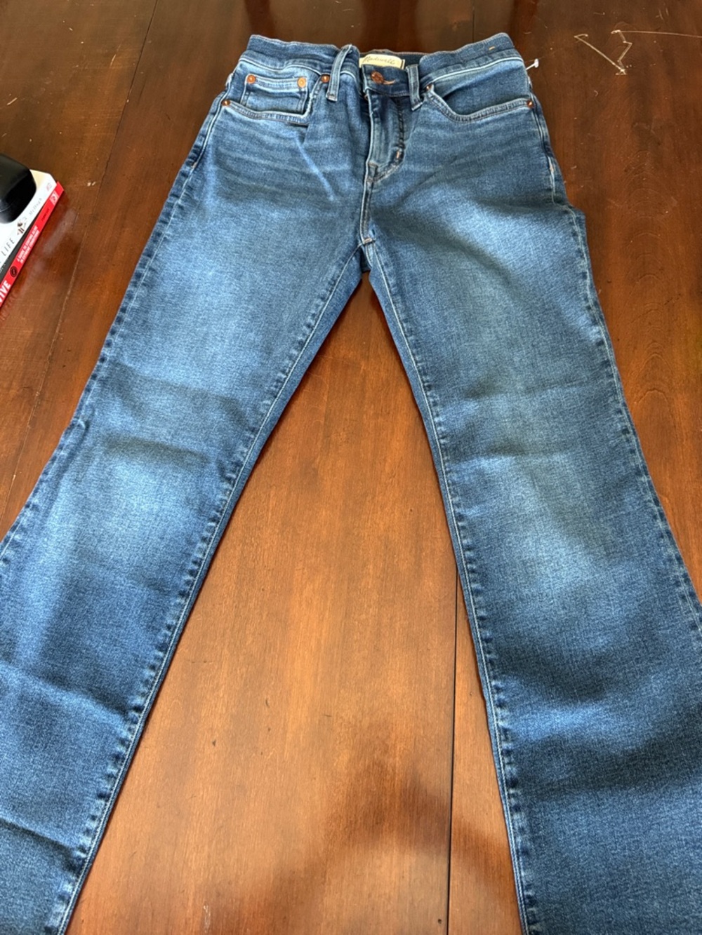 Madewell Skinny Jeans in Medium Blue Wash